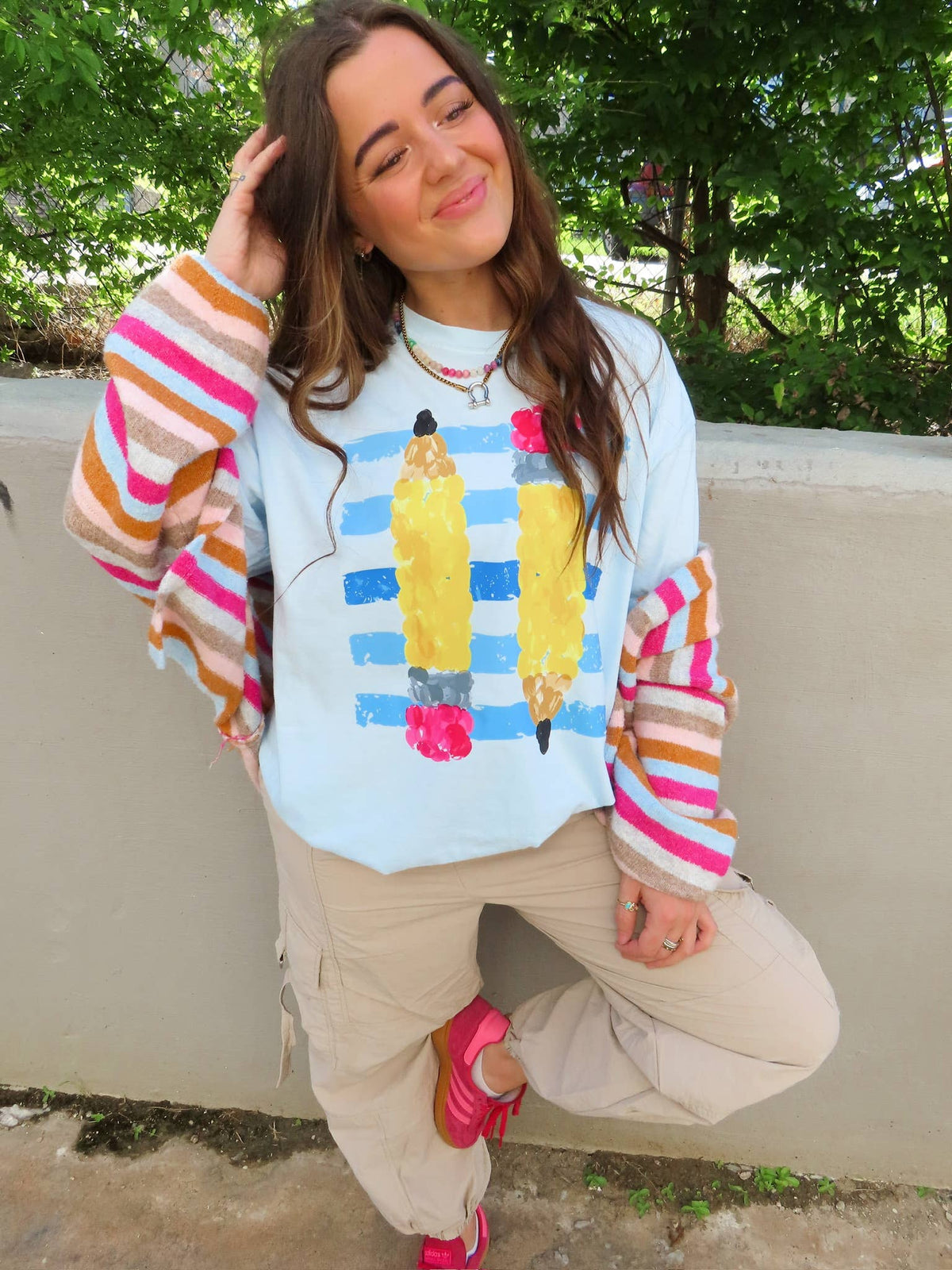 Teacher Pencil Tee