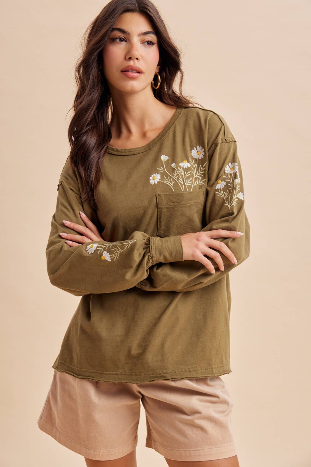 Embroidered Long Sleeve