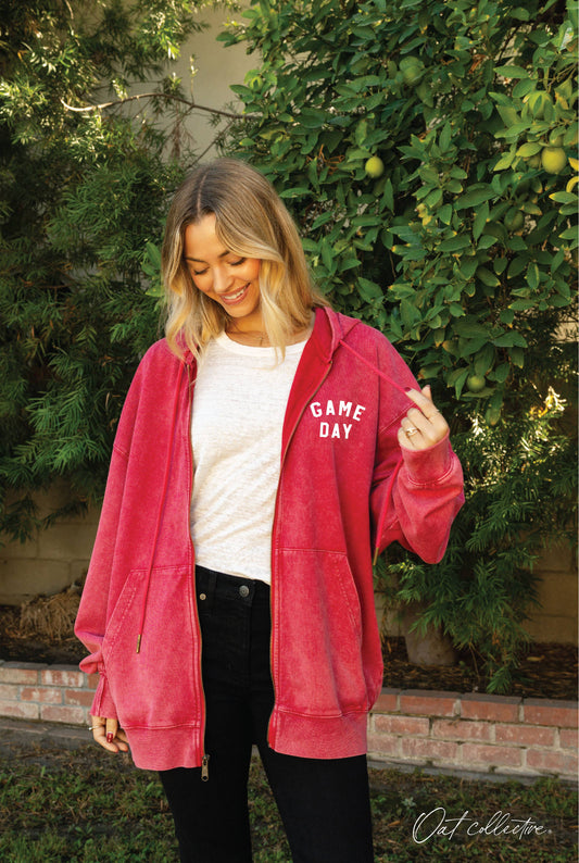 Game Day Zip Up