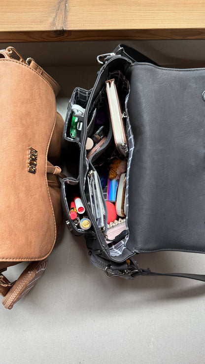 Saddle Bag in Matte Black