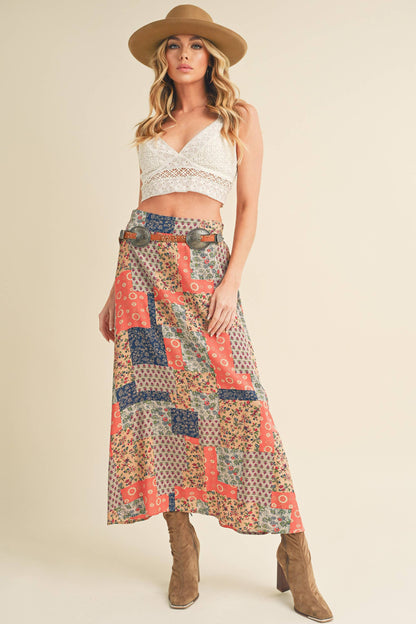Bradyn Print Skirt