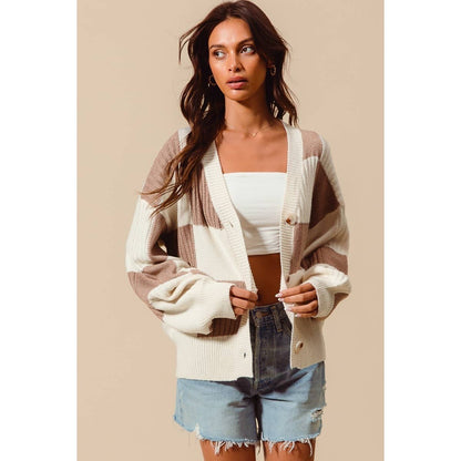 Checkered Cardi