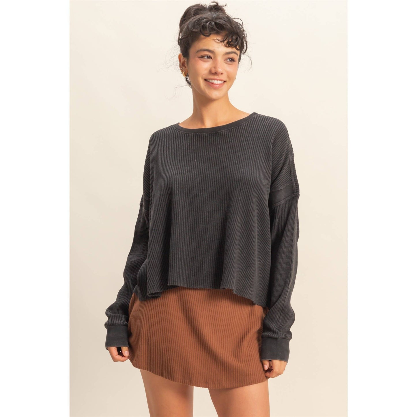 Open Back Long Sleeve