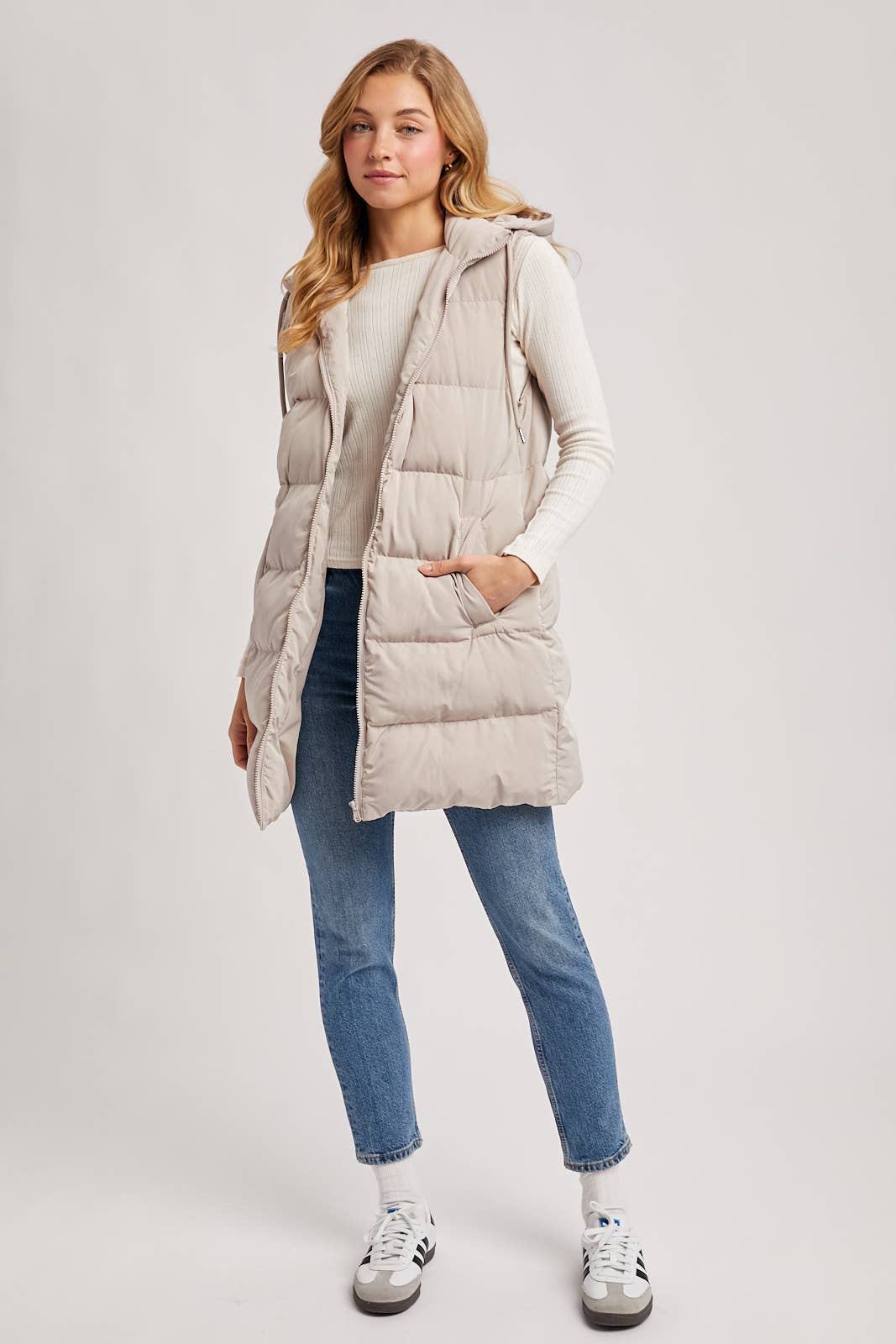Hooded Puffer Vest