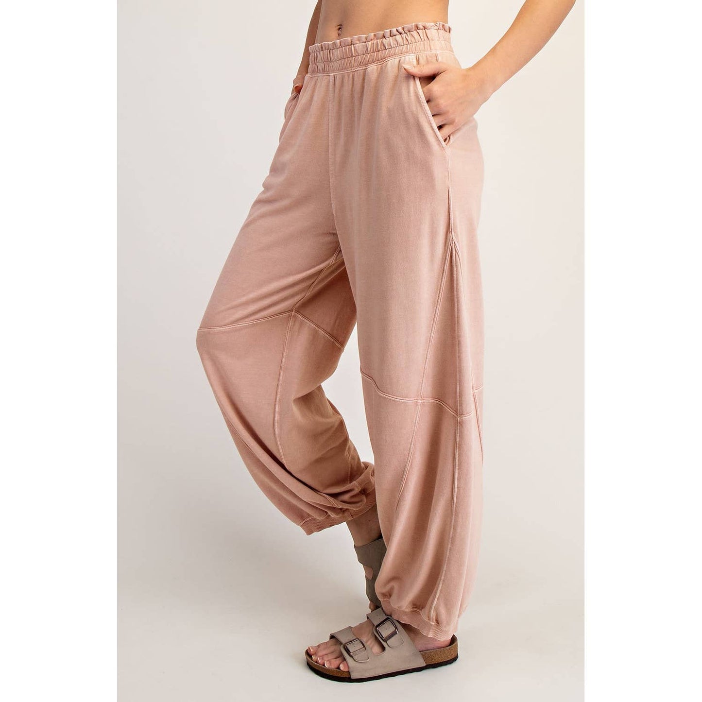 Mineral Washed Jogger Pants