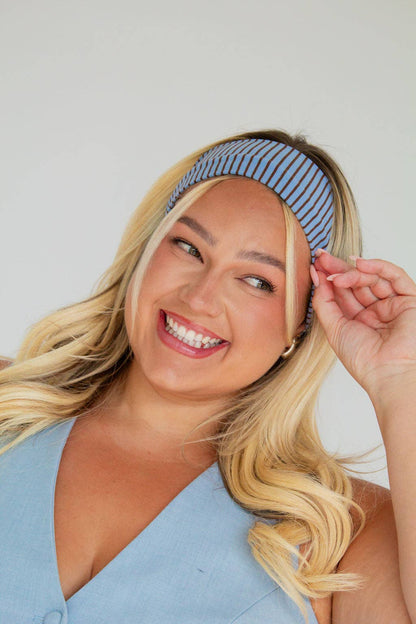 Soft Striped Stretchy Headband