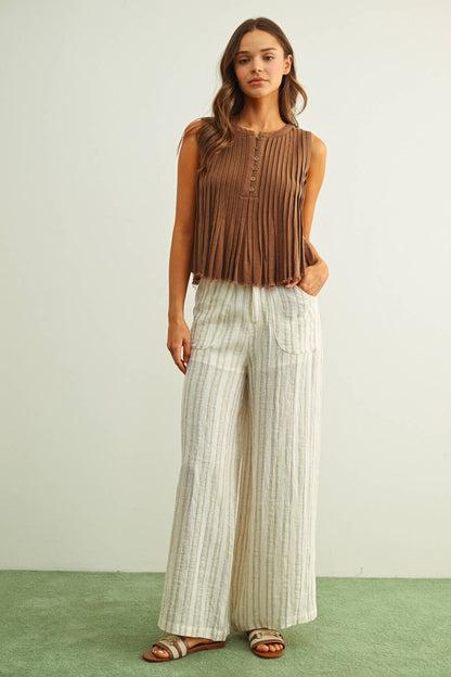 Pleated Tank