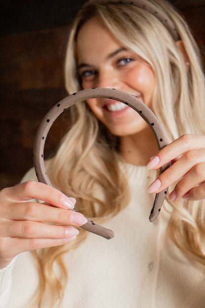 Pin Dotted Headband