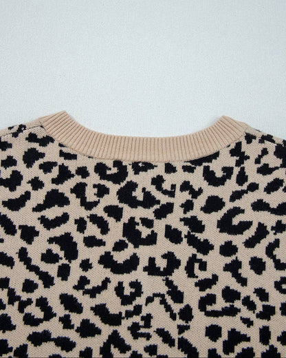 Leopard Cardi