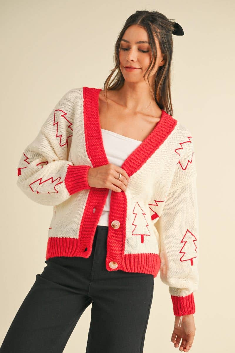 Christmas Tree Cardigan