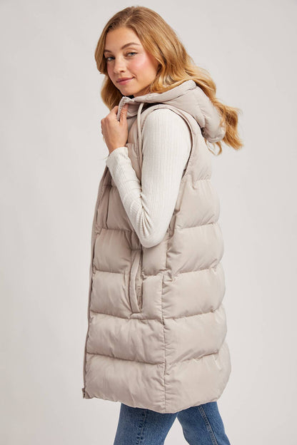 Hooded Puffer Vest