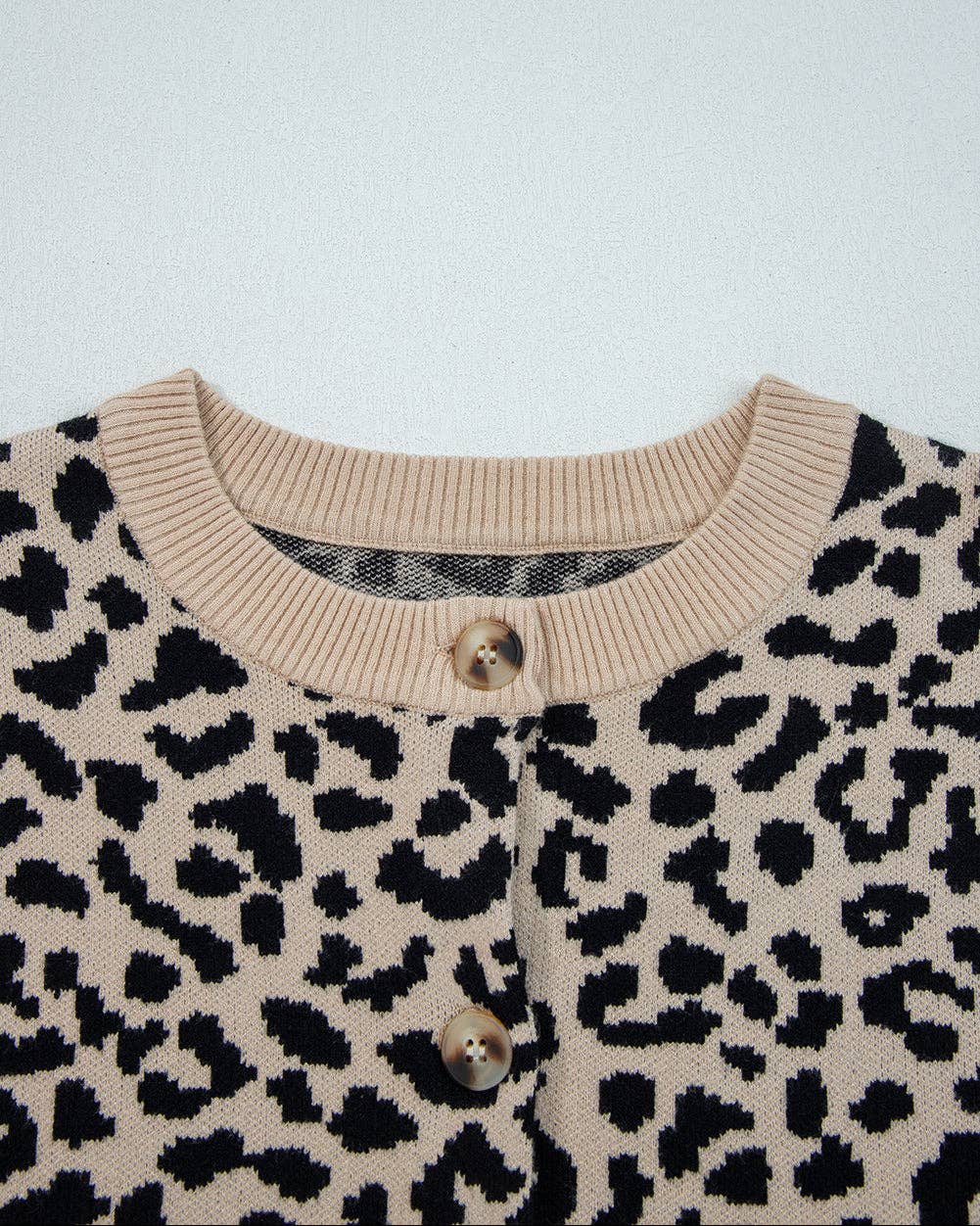 Leopard Cardi