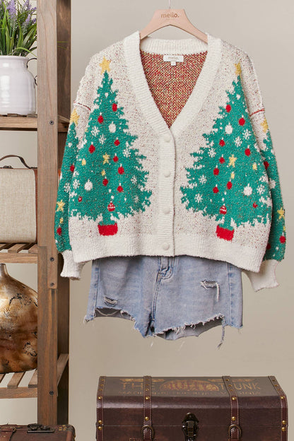 Merry Pine Cardigan