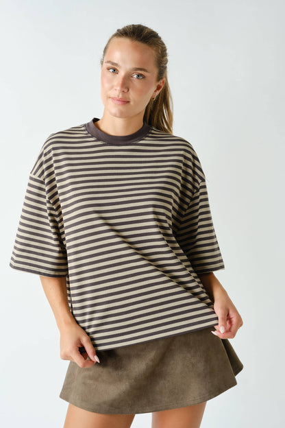 Latitude Striped Tee