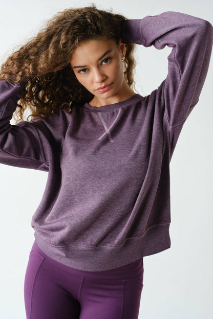 Burned Out Crewneck Sweater