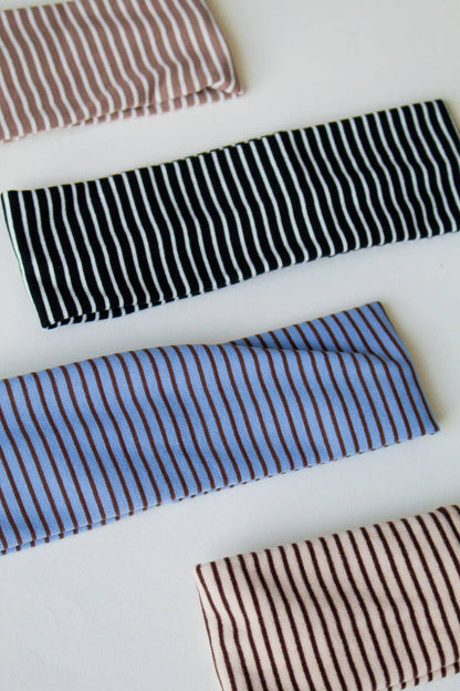 Soft Striped Stretchy Headband