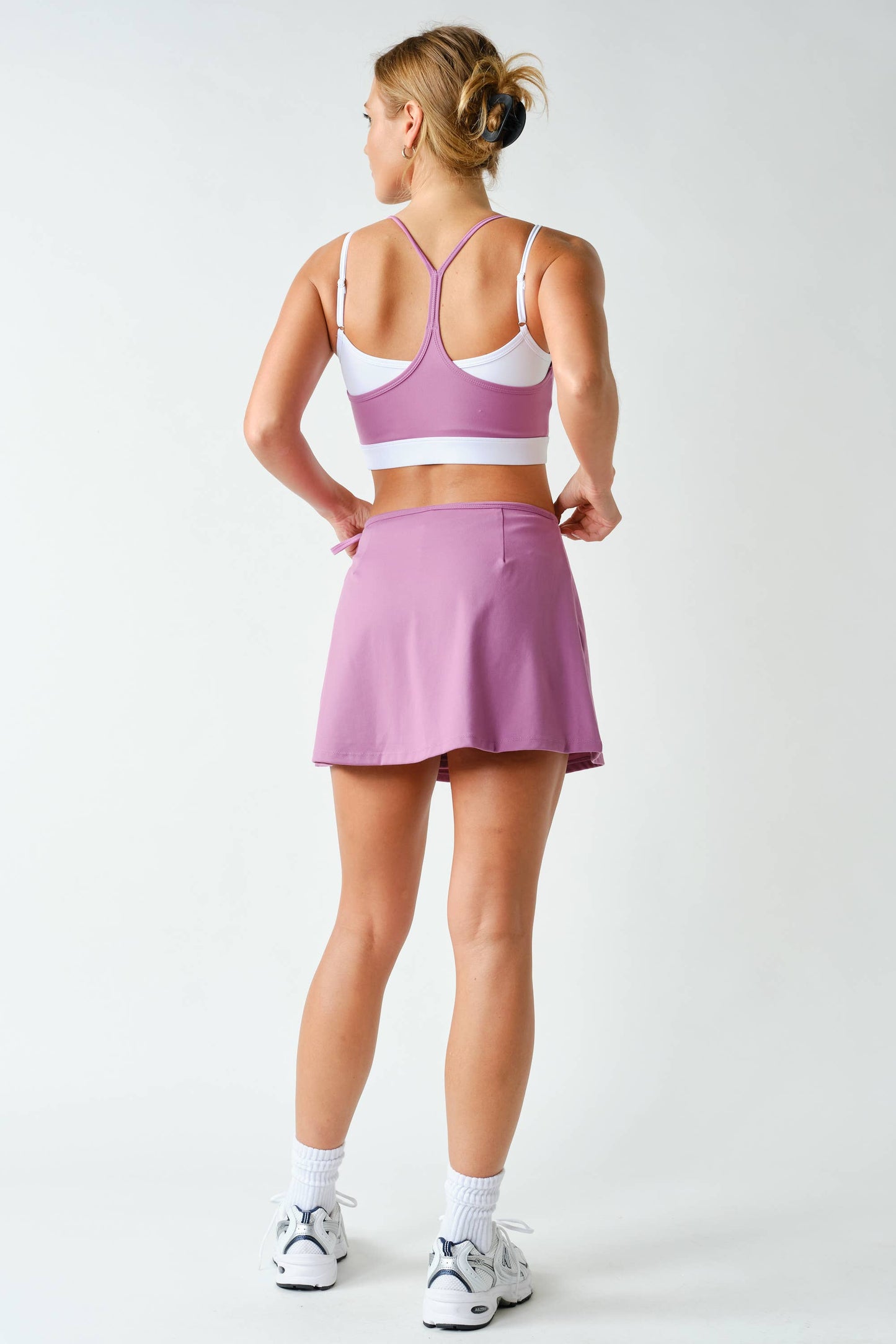 Venice Contrast Double Strap Sports Bra