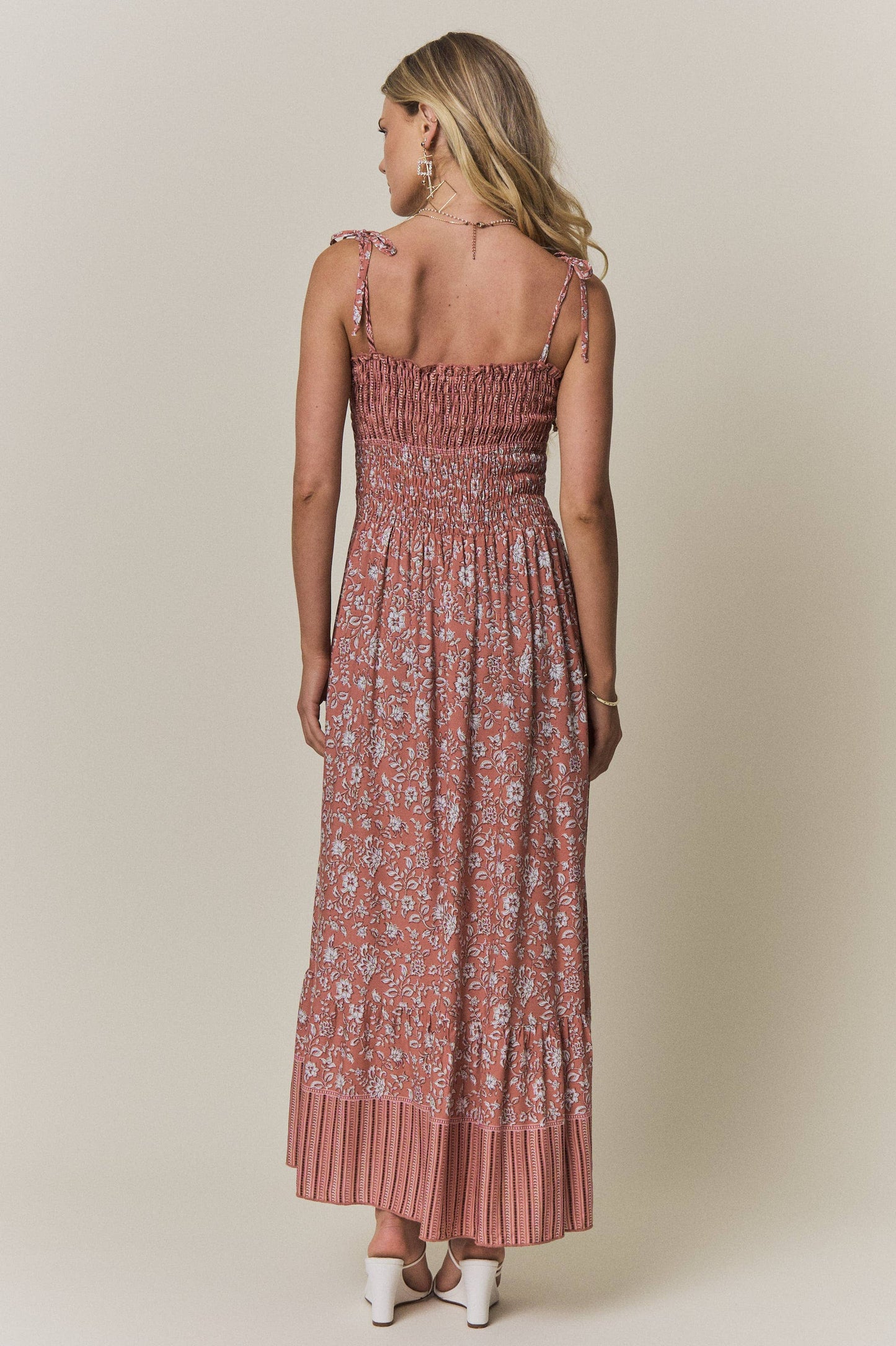 Smock Top Floral Dress