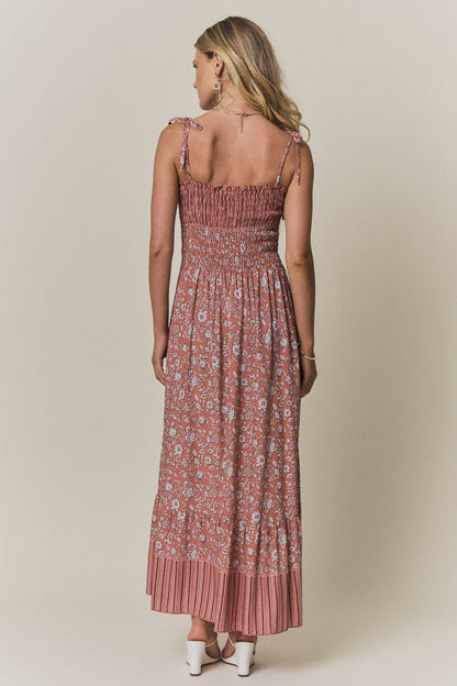 Smock Top Floral Dress