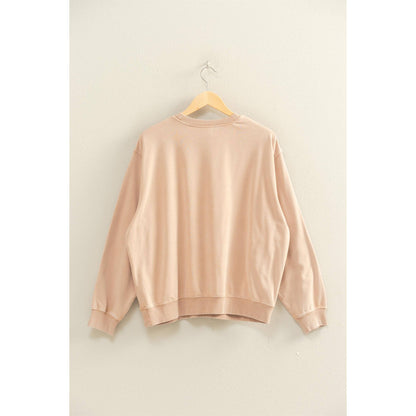 Oversized Mineral Washed Crew