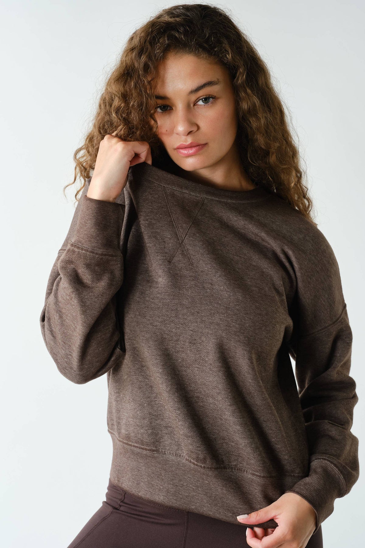 Burned Out Crewneck Sweater