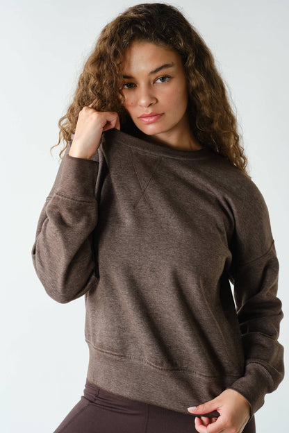 Burned Out Crewneck Sweater
