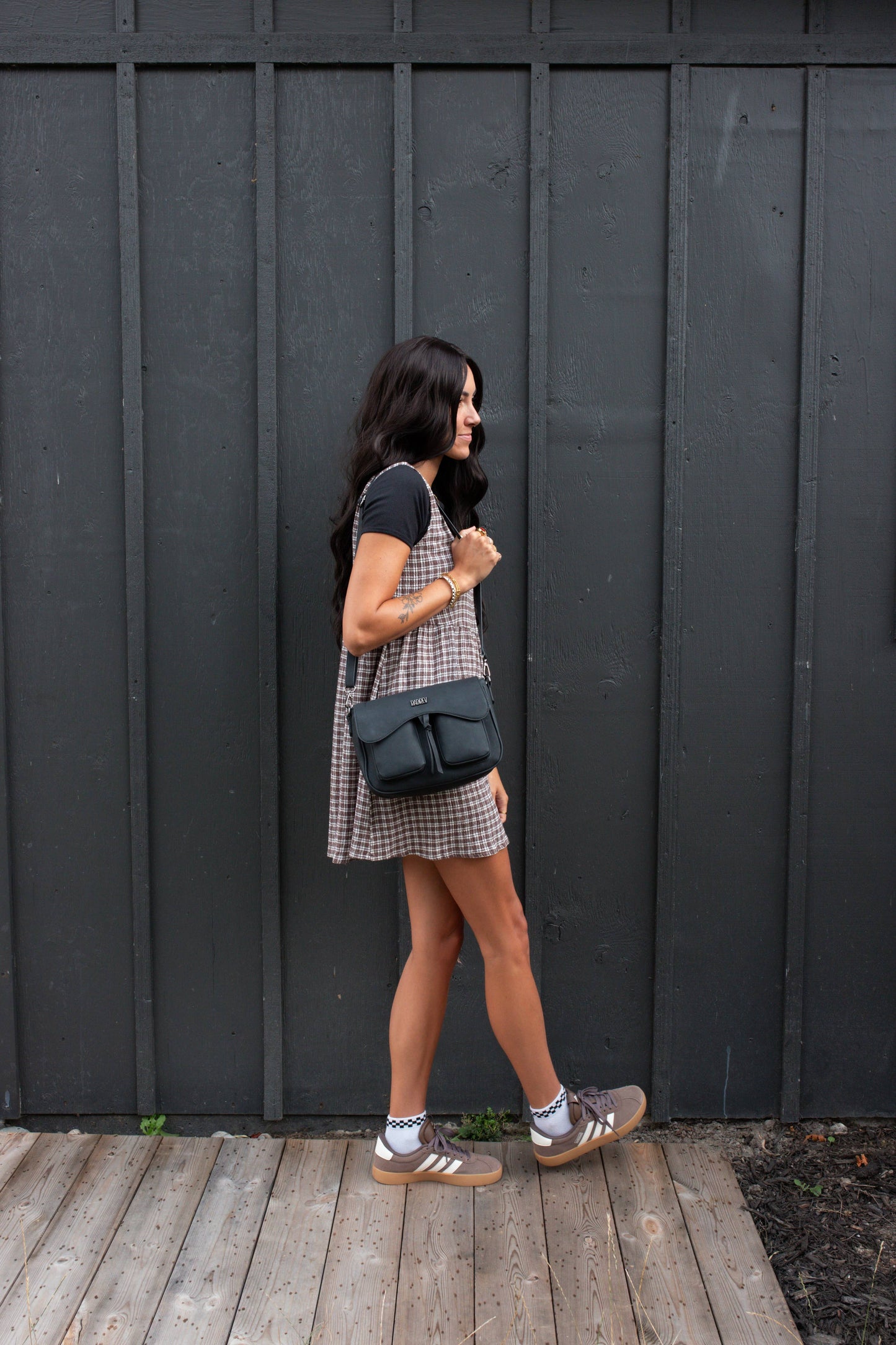 Saddle Bag in Matte Black