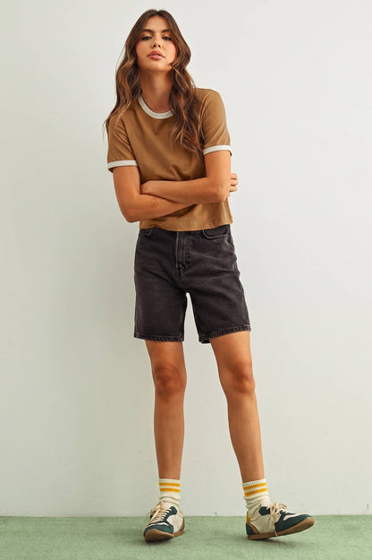 Short Sleeve Ringer Tee