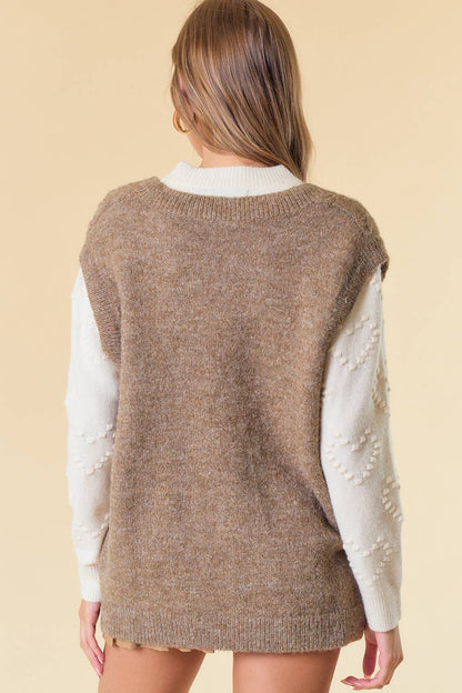 Cable Knit Vest