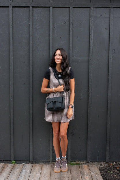 Saddle Bag in Matte Black