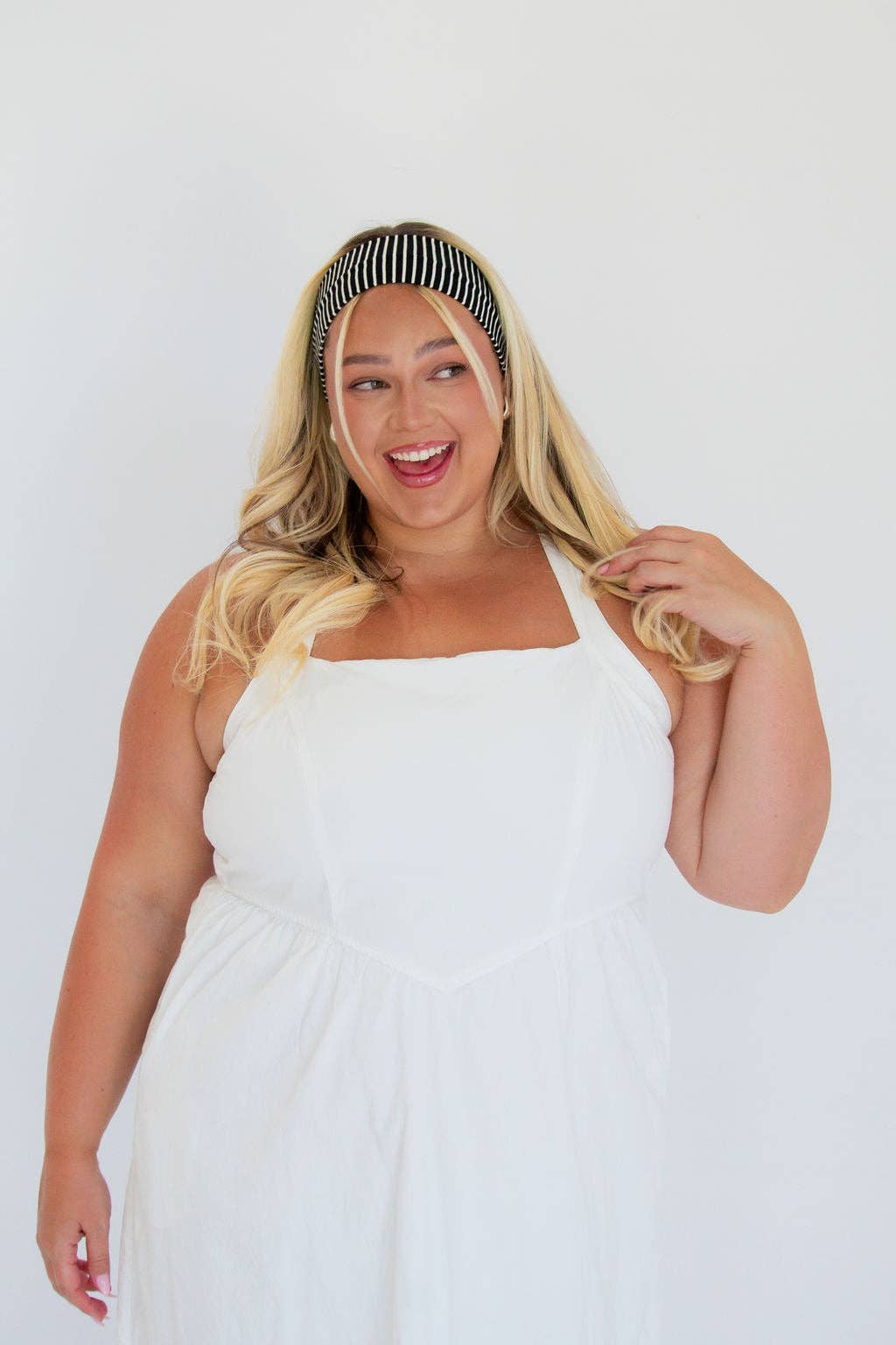 Soft Striped Stretchy Headband