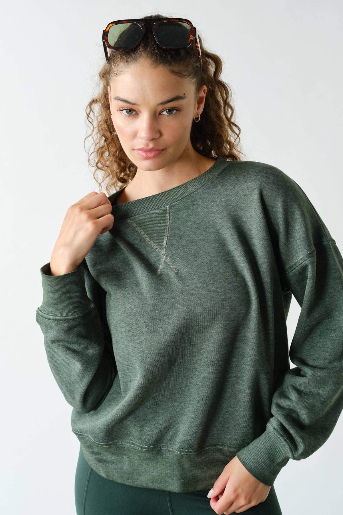 Burned Out Crewneck Sweater