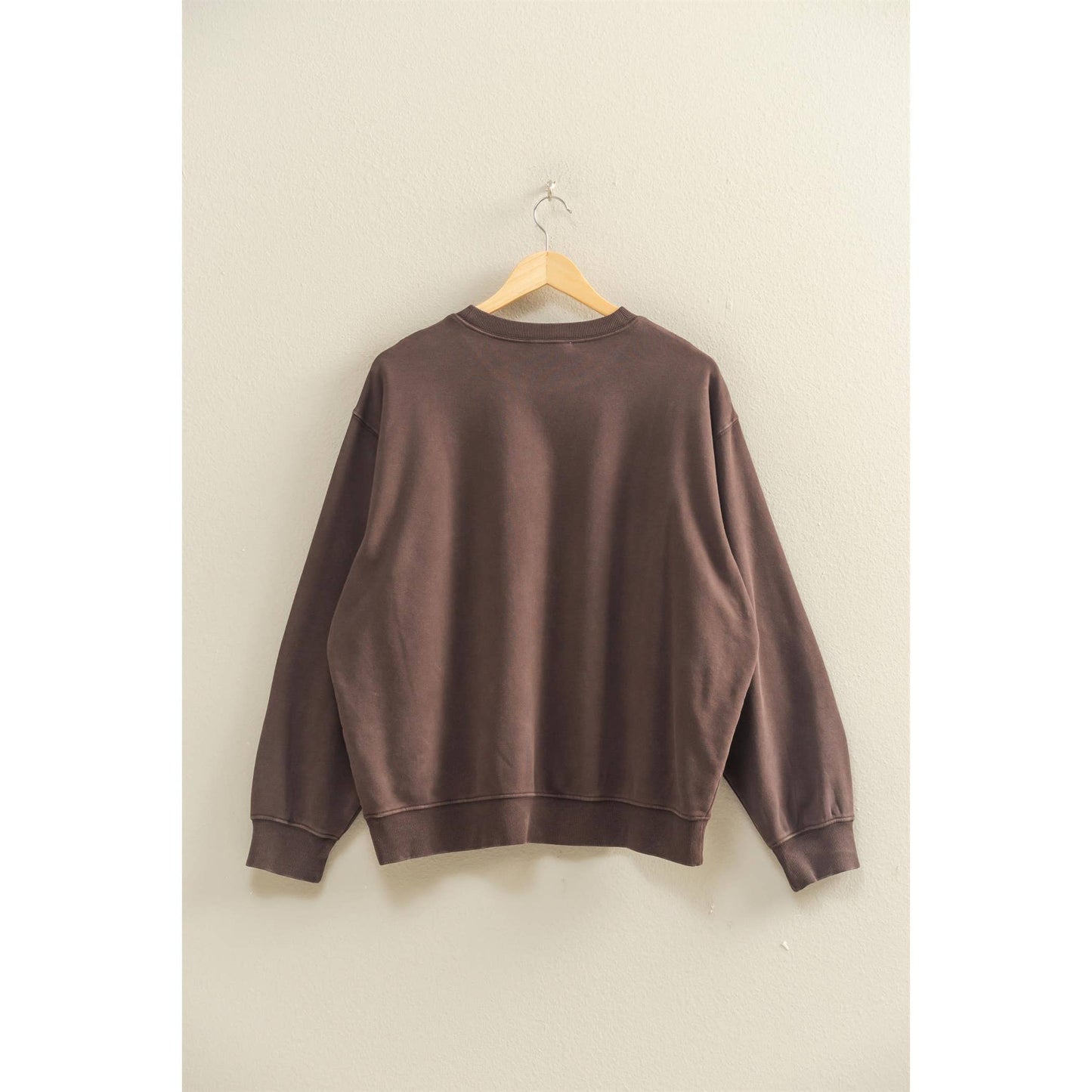 Oversized Mineral Washed Crew