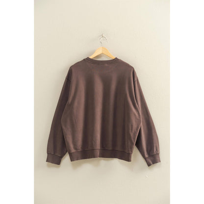Oversized Mineral Washed Crew