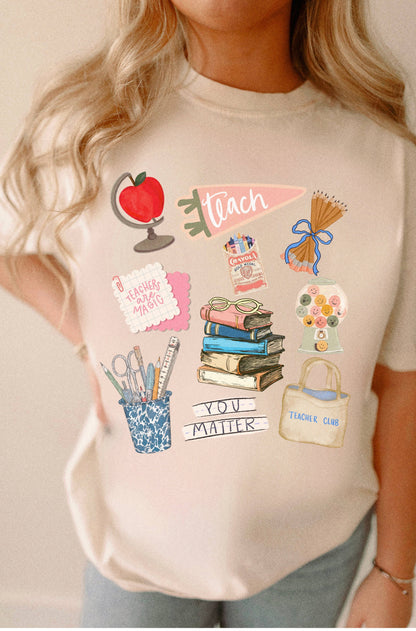 Teachers Collage Tee