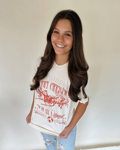 Merry Christmas to all.... Santa World Tour Graphic Tee