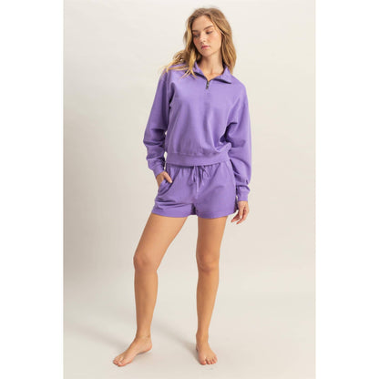 Half Zip Sweatshirt