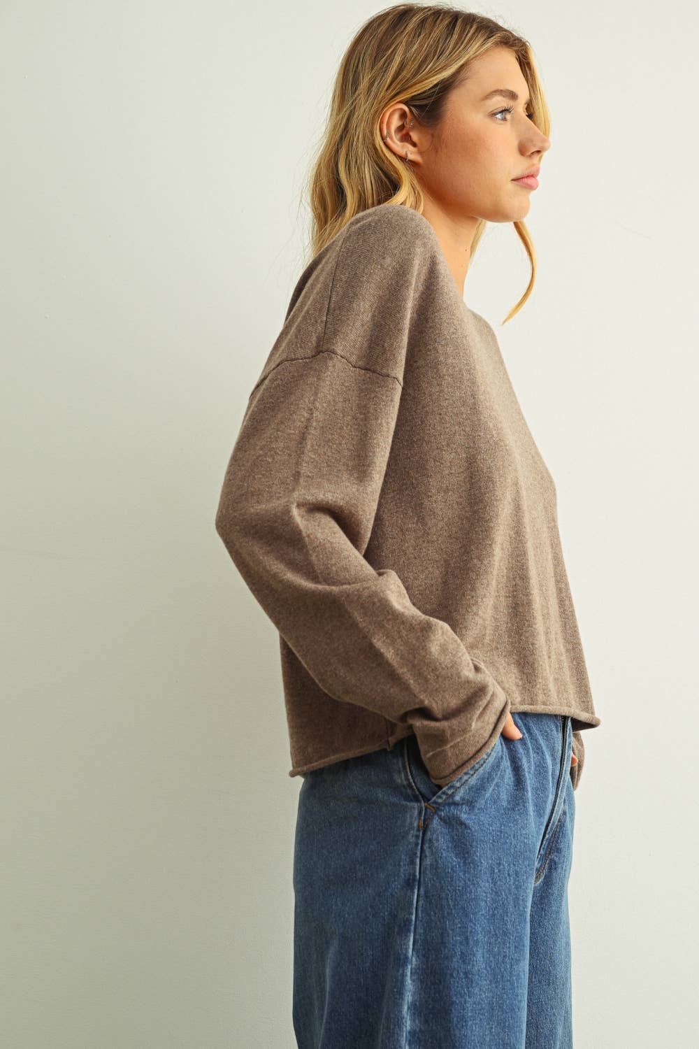 Essental Roll Hem Top