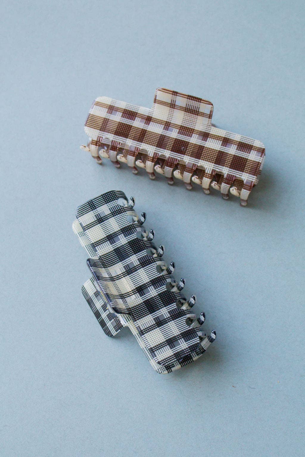 The Gingham Edit Claw Clip