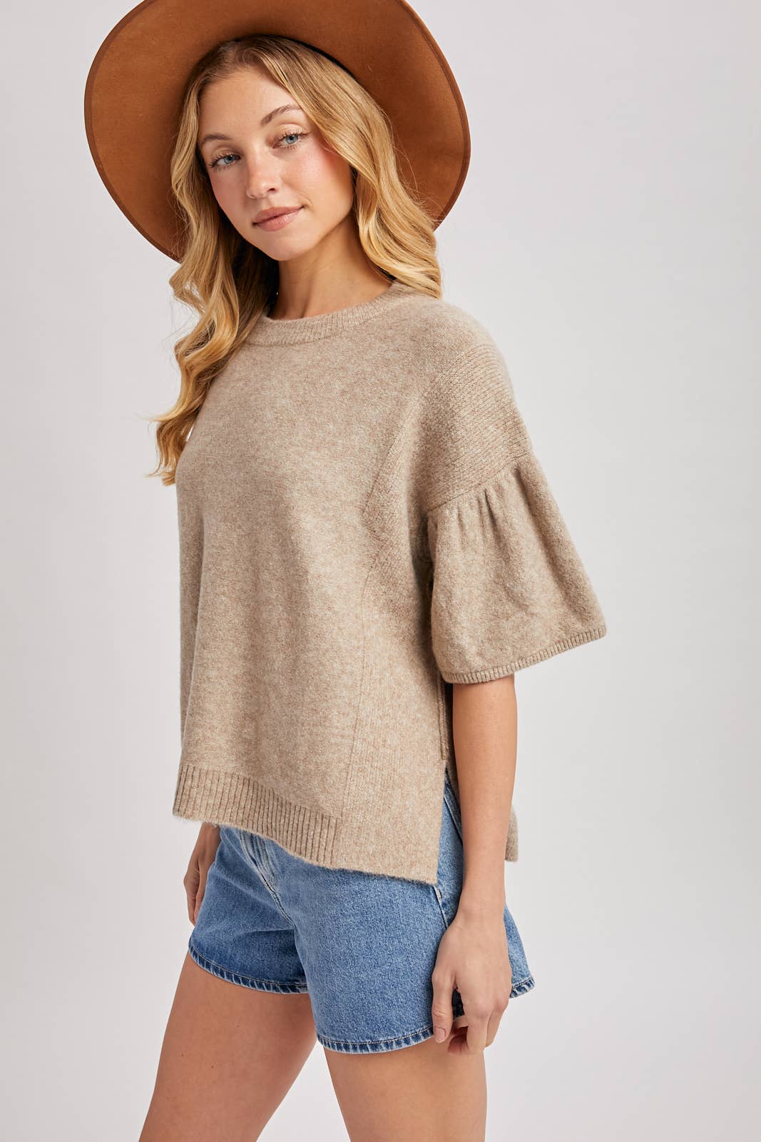Boxy Sweater Top