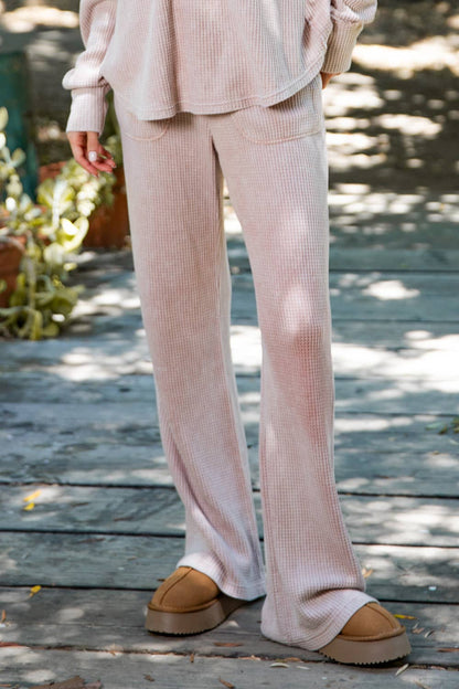 Mineral Washed Waffle Sweatpants
