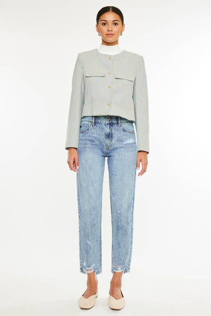 Ankle Mom Jeans