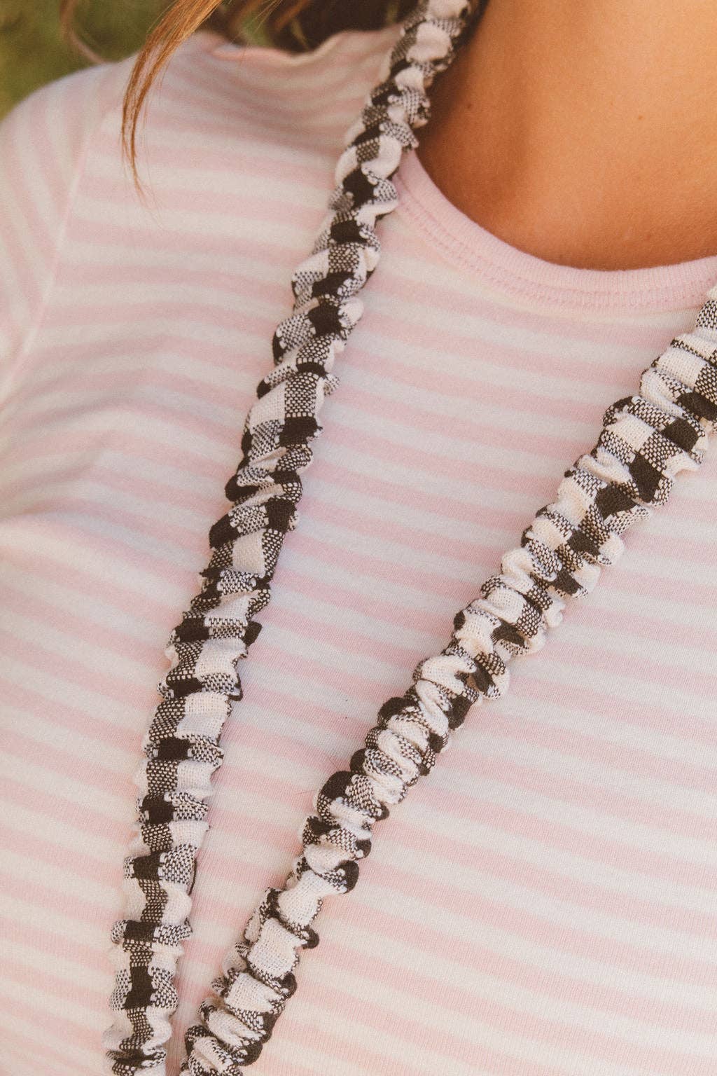 Buffalo Check Lanyard