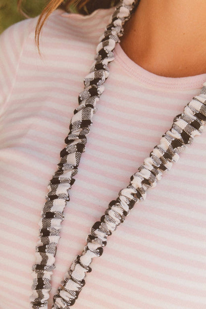 Buffalo Check Lanyard