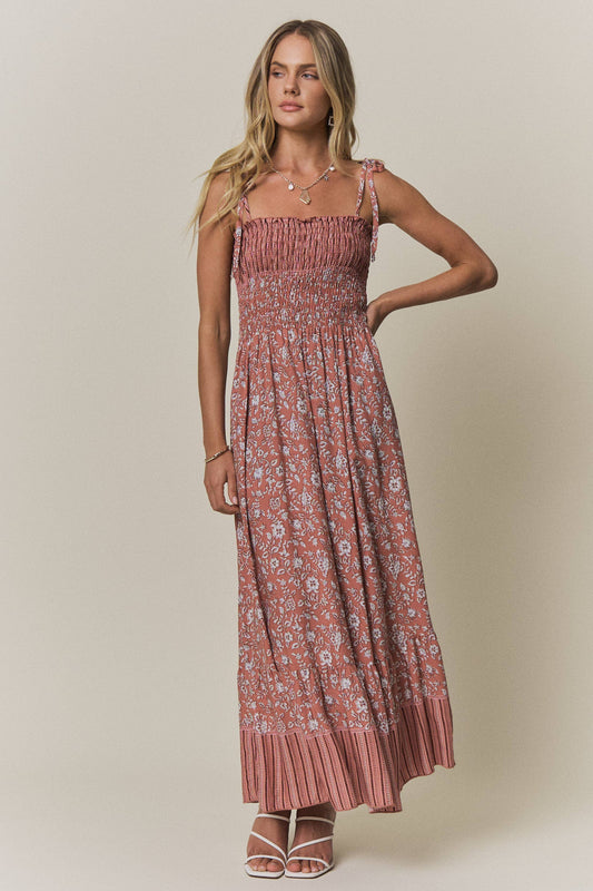 Smock Top Floral Dress