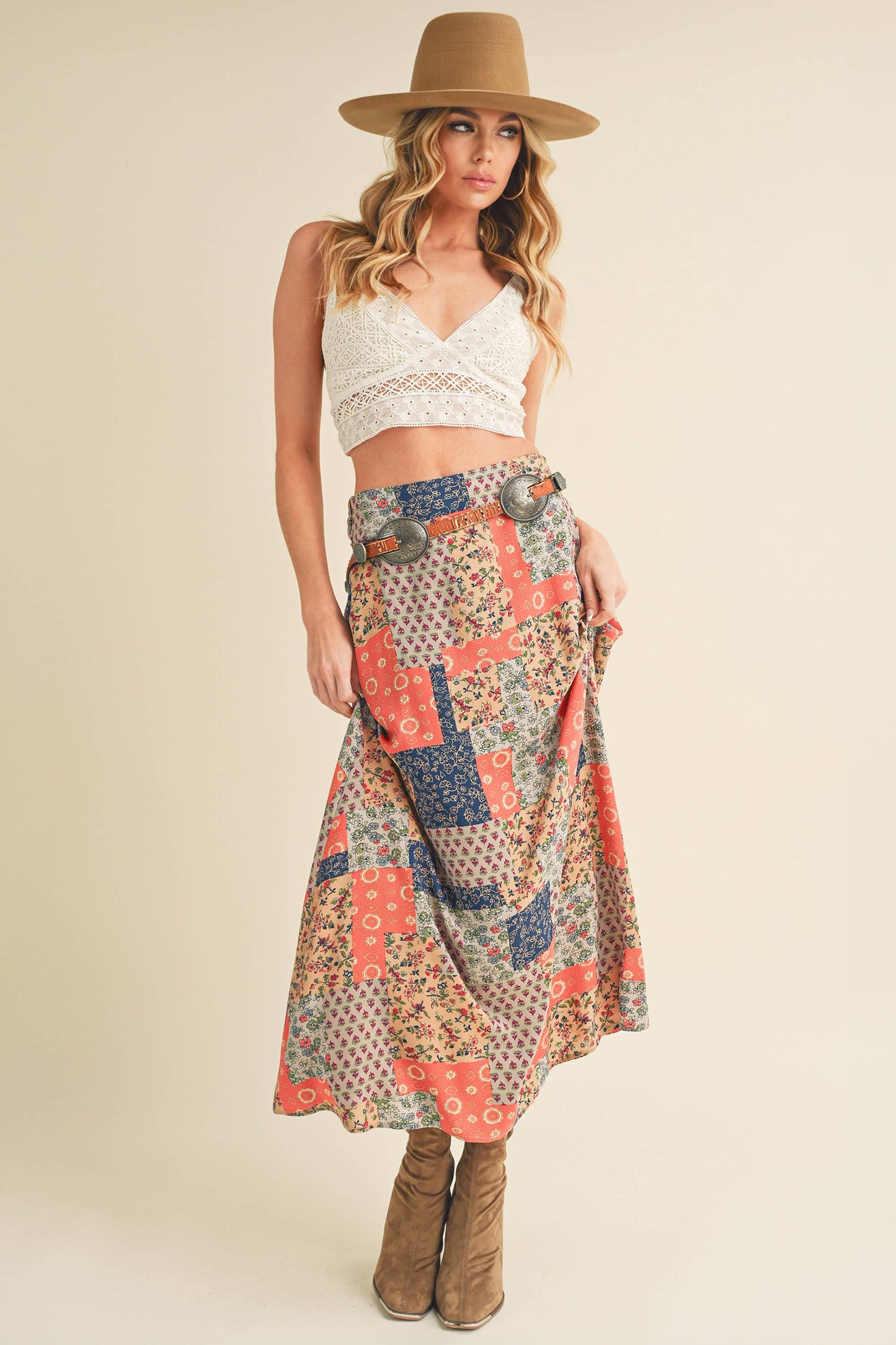 Bradyn Print Skirt
