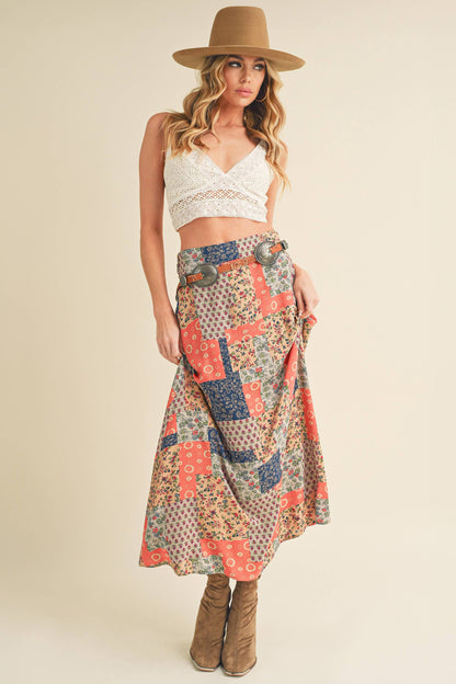 Bradyn Print Skirt