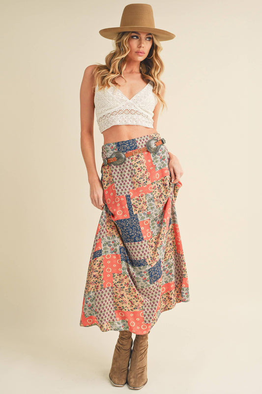 Bradyn Print Skirt