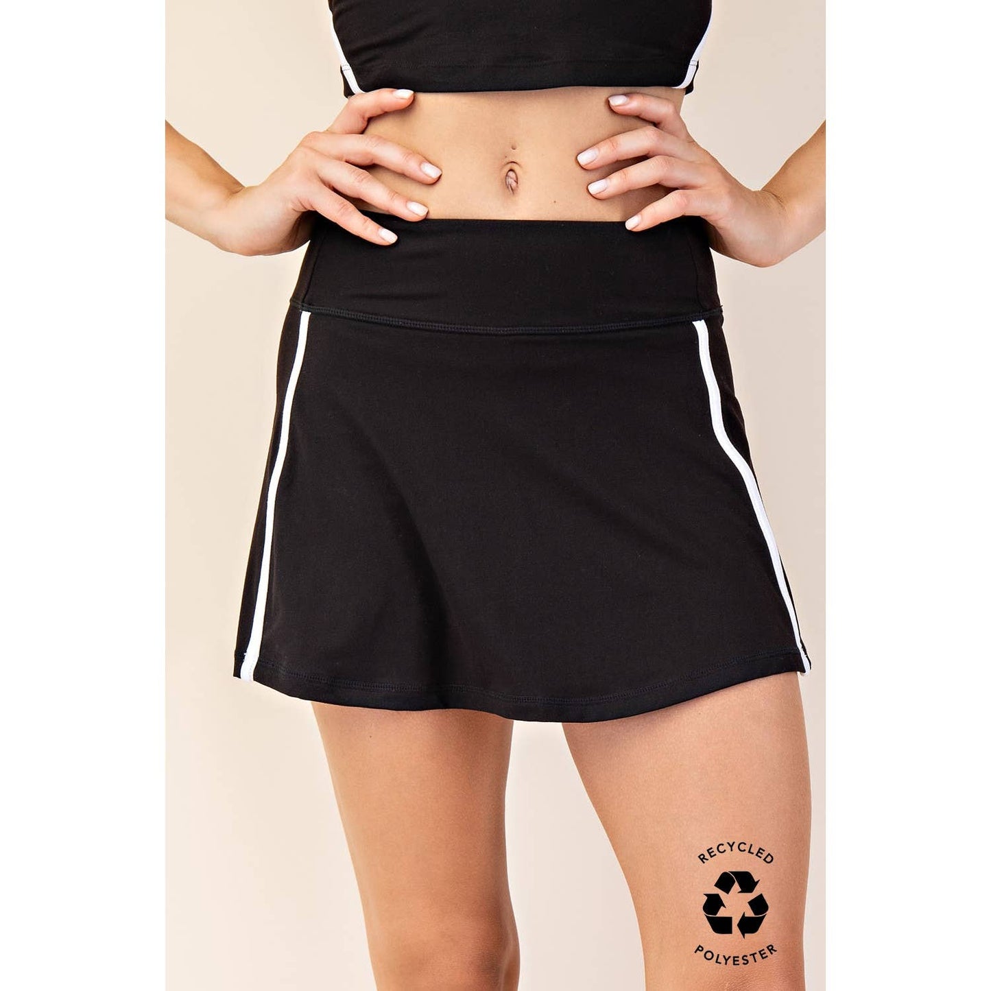 Piped Butter Skort