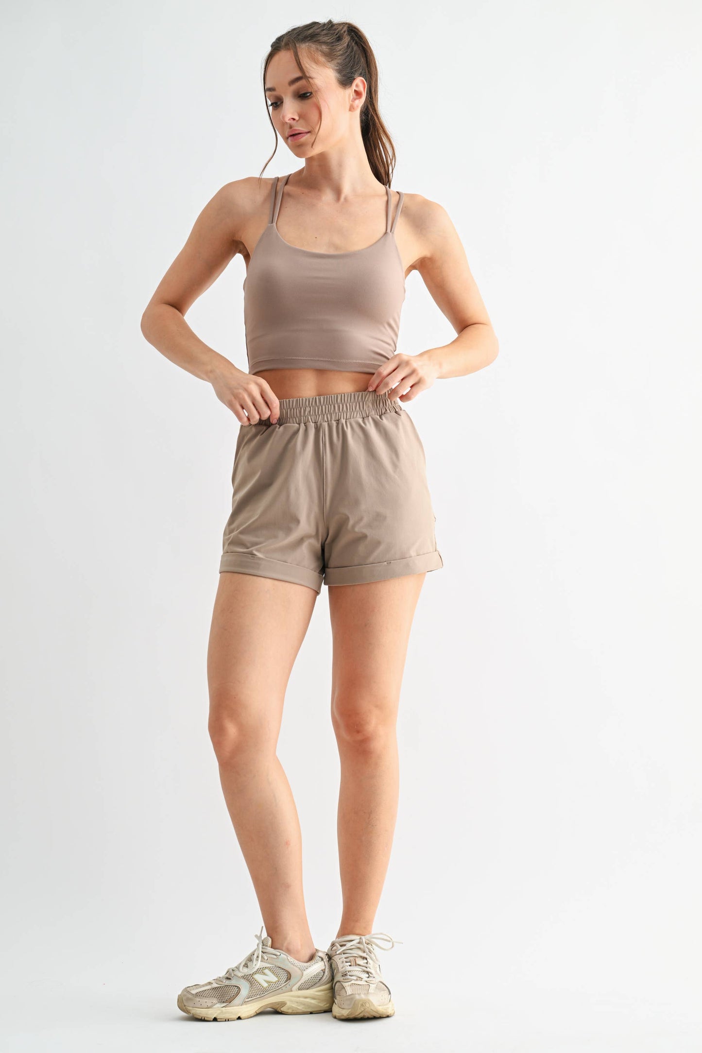 Highwaist Athleisure Shorts